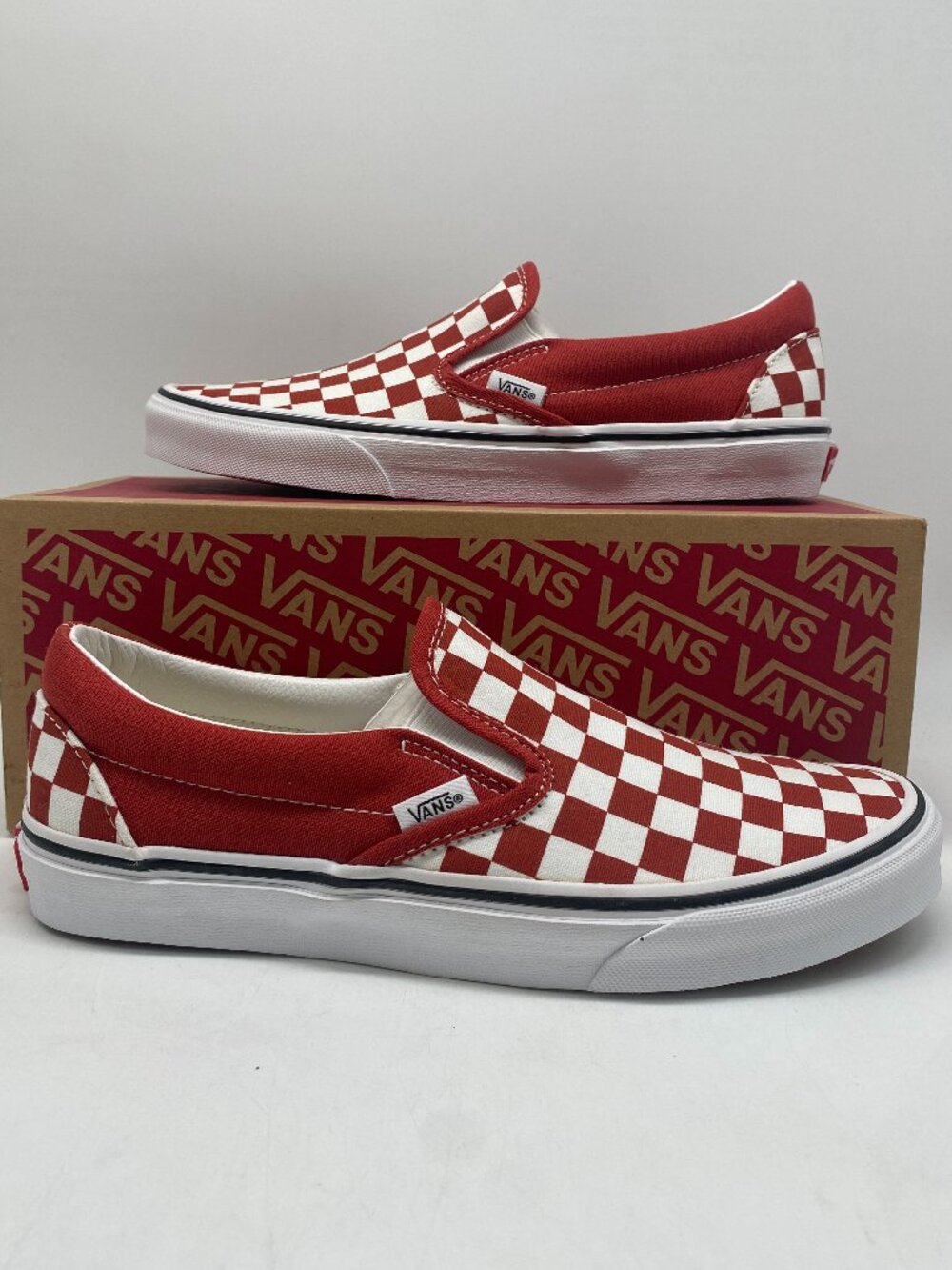 VANS CLASSIC SLIP-ON THEORY CHECKERBOARD US WOMEN SIZE 9.5
